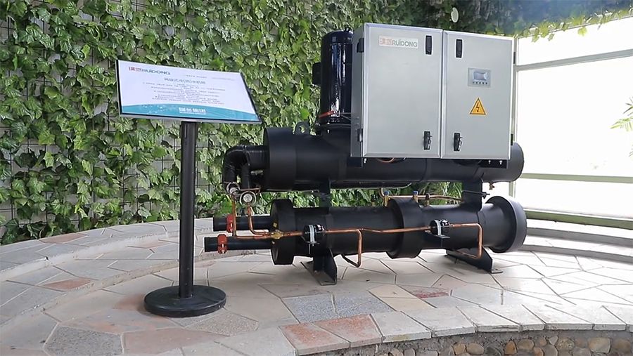 Refroidisseur Scroll refroidi à l'eau et Pompe à chaleur, 70kW-280kW