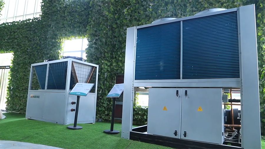 Refroidisseur refroidi à l’air et Pompe à chaleur Type modulaire, 60kW-150kW
