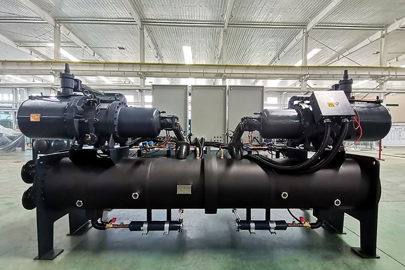 Refroidisseur à eau à vis et Pompe à chaleur, 200kW-2400kW